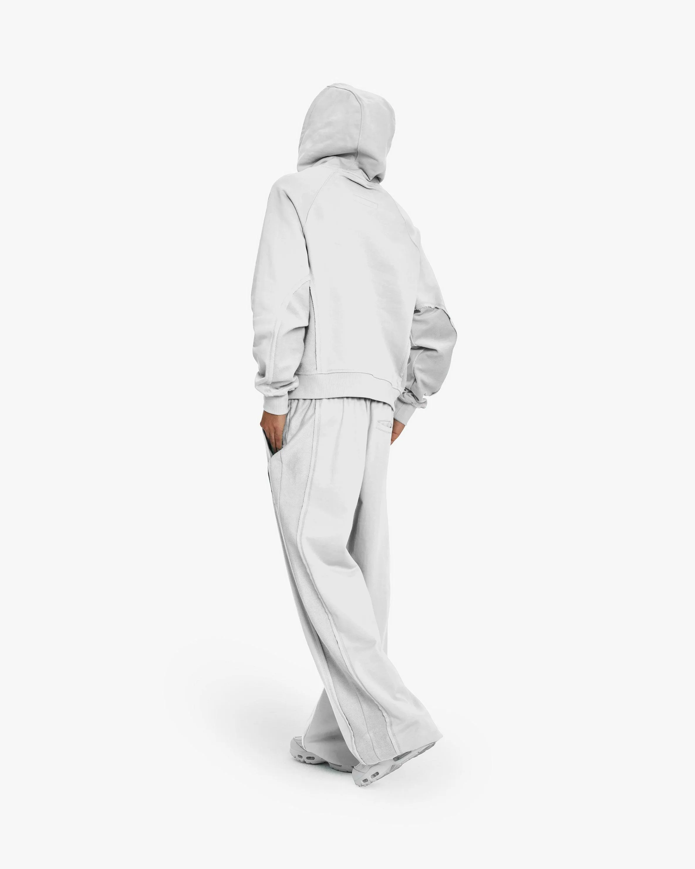 INSIDE OUT HOODIE LIGHT GREY