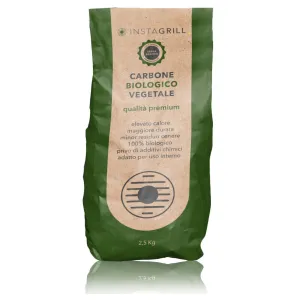 INSTAGRILL CARBONE BIOLOGICO VEGETALE PER BARBECUE 2.5KG