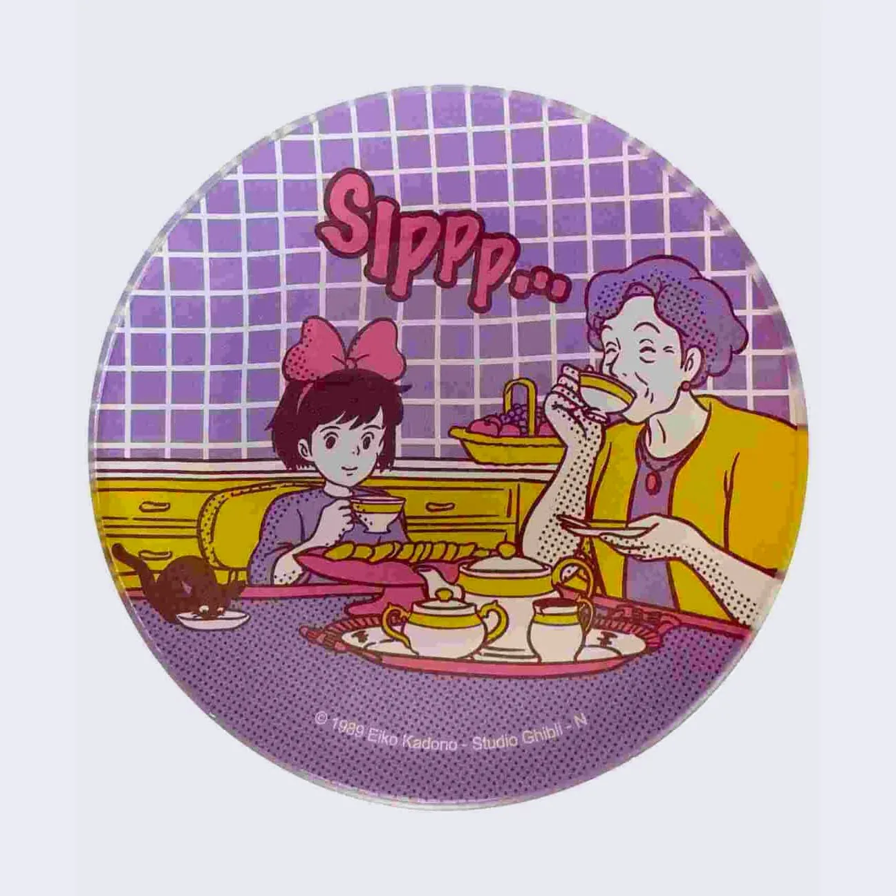 Kiki's Delivery Service - Mini Glass Plate (SIppp..)