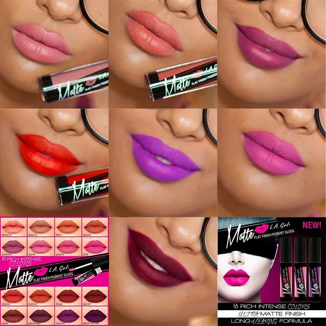 L.A. Girl Matte Flat Pigment Lipgloss