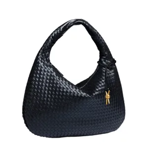 Large Capacity Basket Woven Handbag