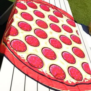 Lightweight Beach Mat - Pizza