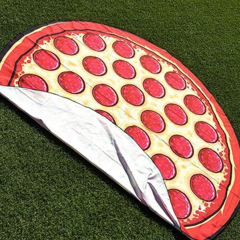 Lightweight Beach Mat - Pizza