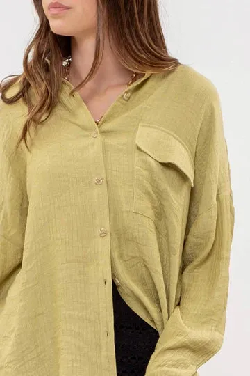 Lightweight Button-Down - Kiwi