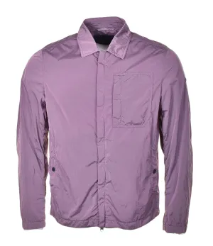 Lightweight Econyl Overshirt Purple