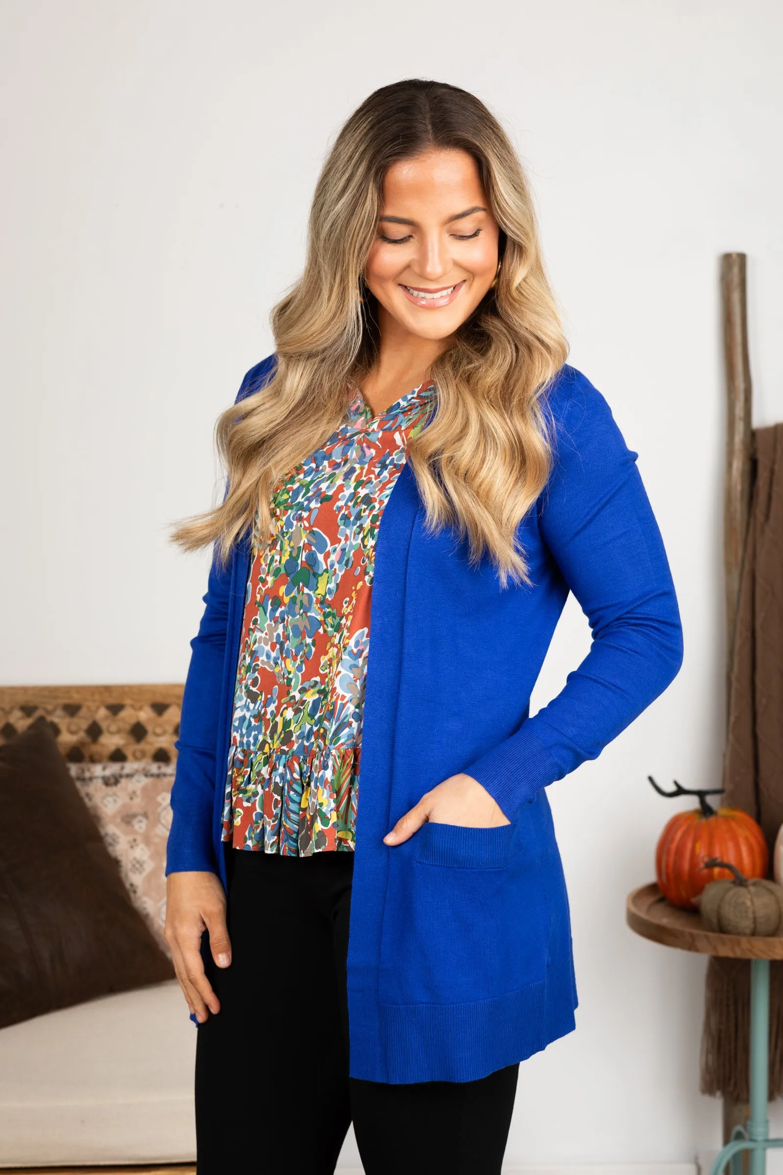 Lightweight Mid Length Cardigan