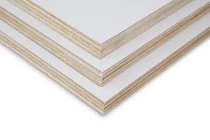 Lightweight Plywood HPL White