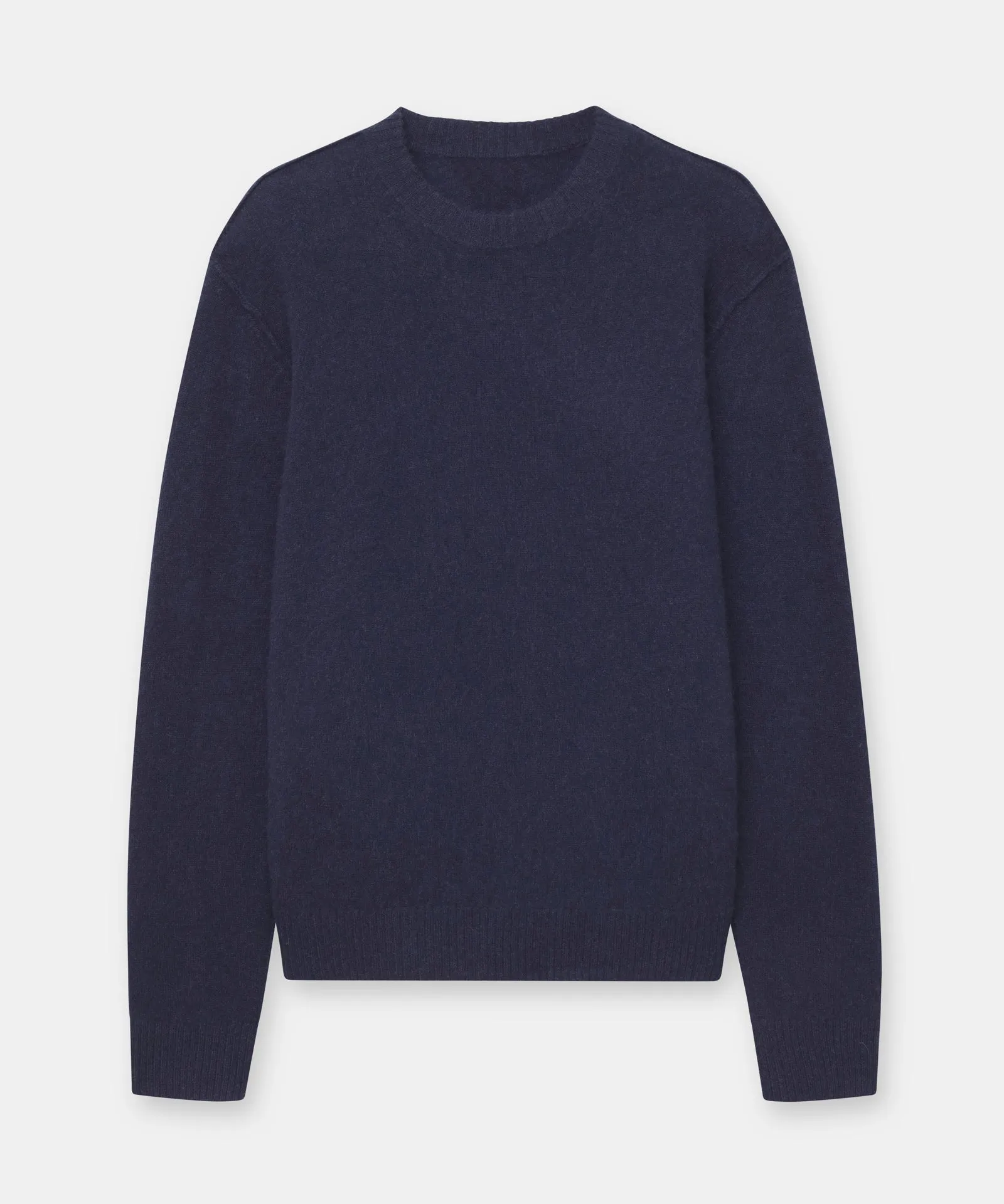 Lightweight Reversible Cashmere Crewneck