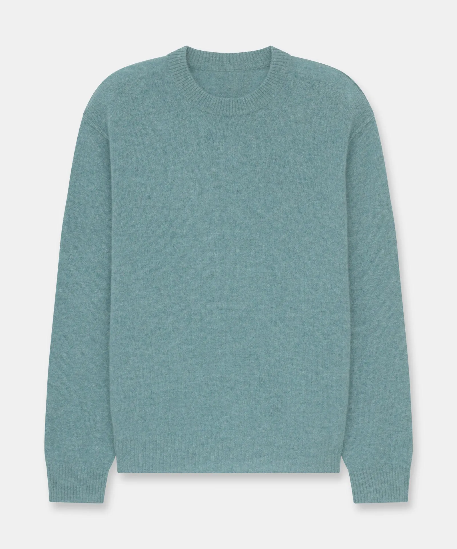 Lightweight Reversible Cashmere Crewneck