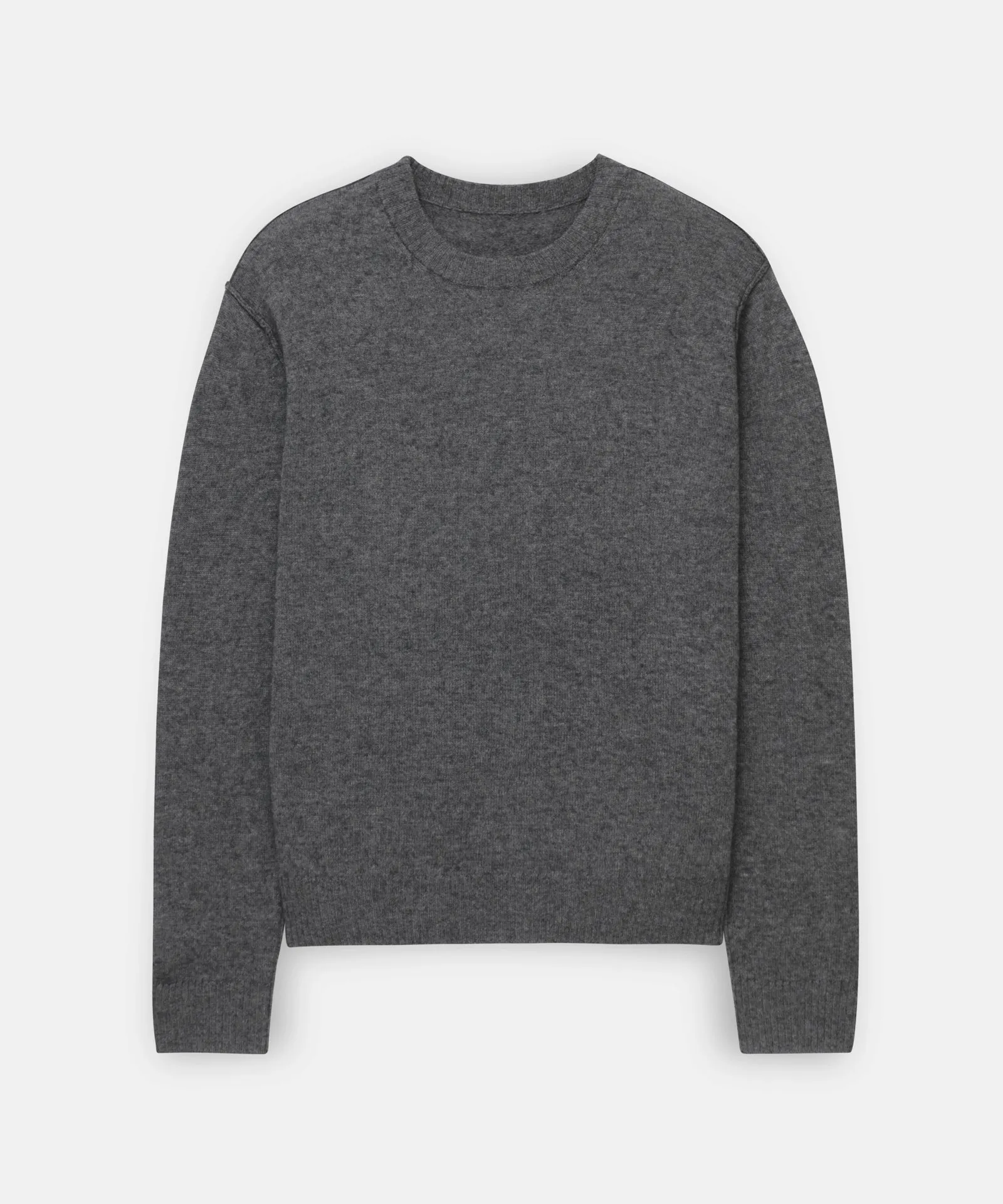 Lightweight Reversible Cashmere Crewneck