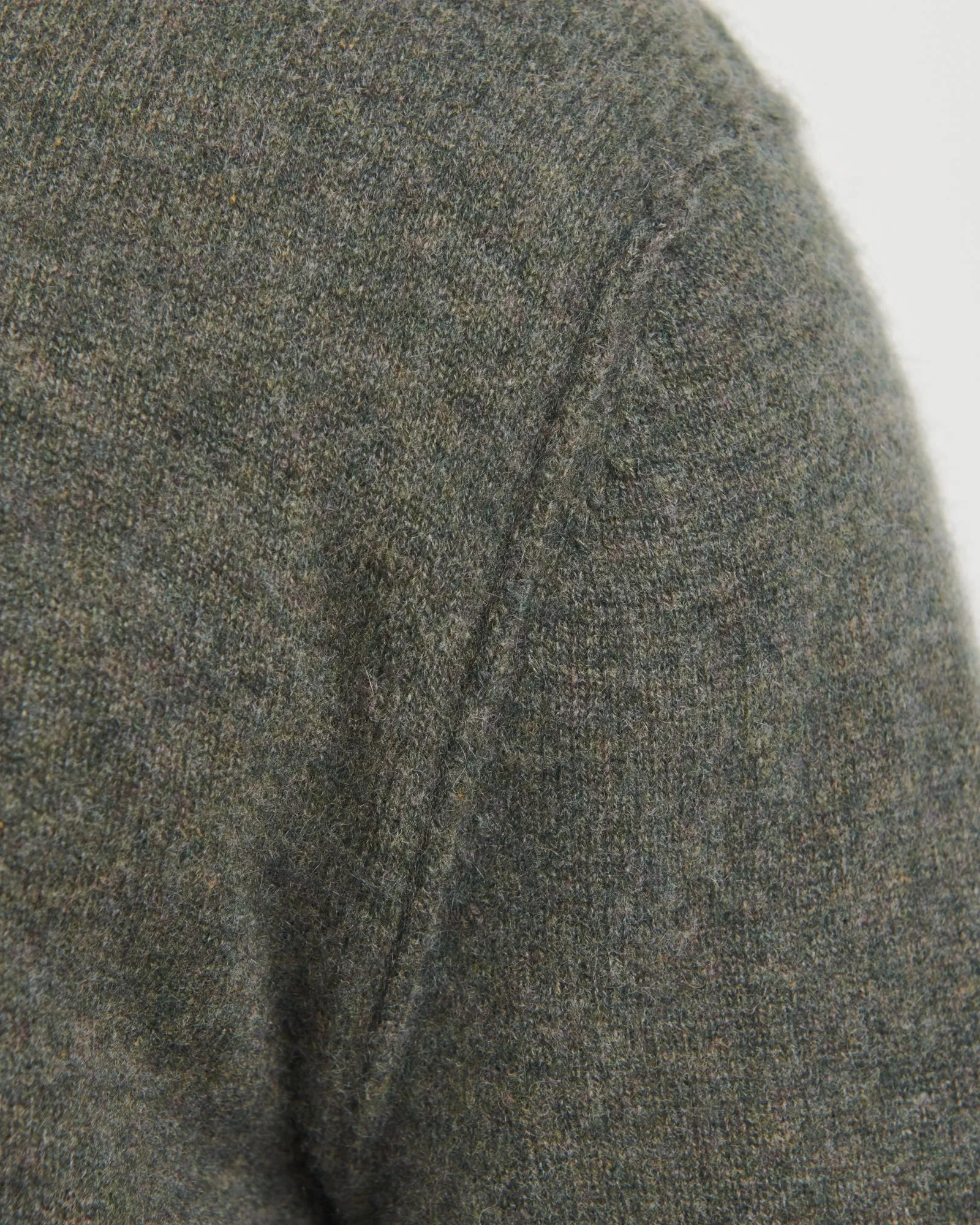 Lightweight Reversible Cashmere Crewneck