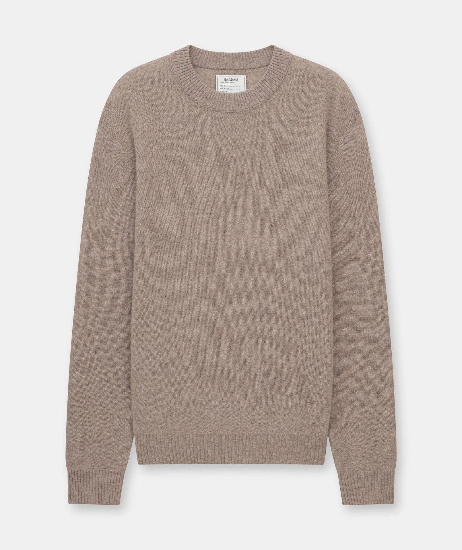 Lightweight Reversible Cashmere Crewneck