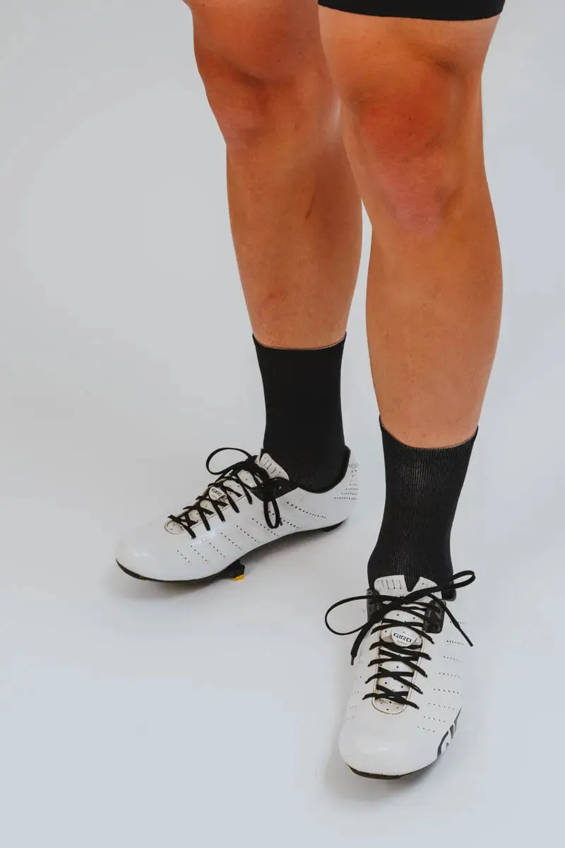 Lightweight Tall Socks - Black