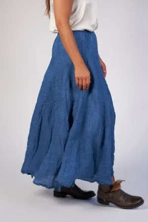 Lily - Lightweight Indigo Linen