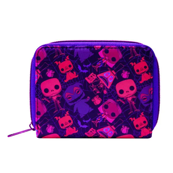 Loungefly - The Nightmare Before Christmas - Blacklight Zip Around Wallet