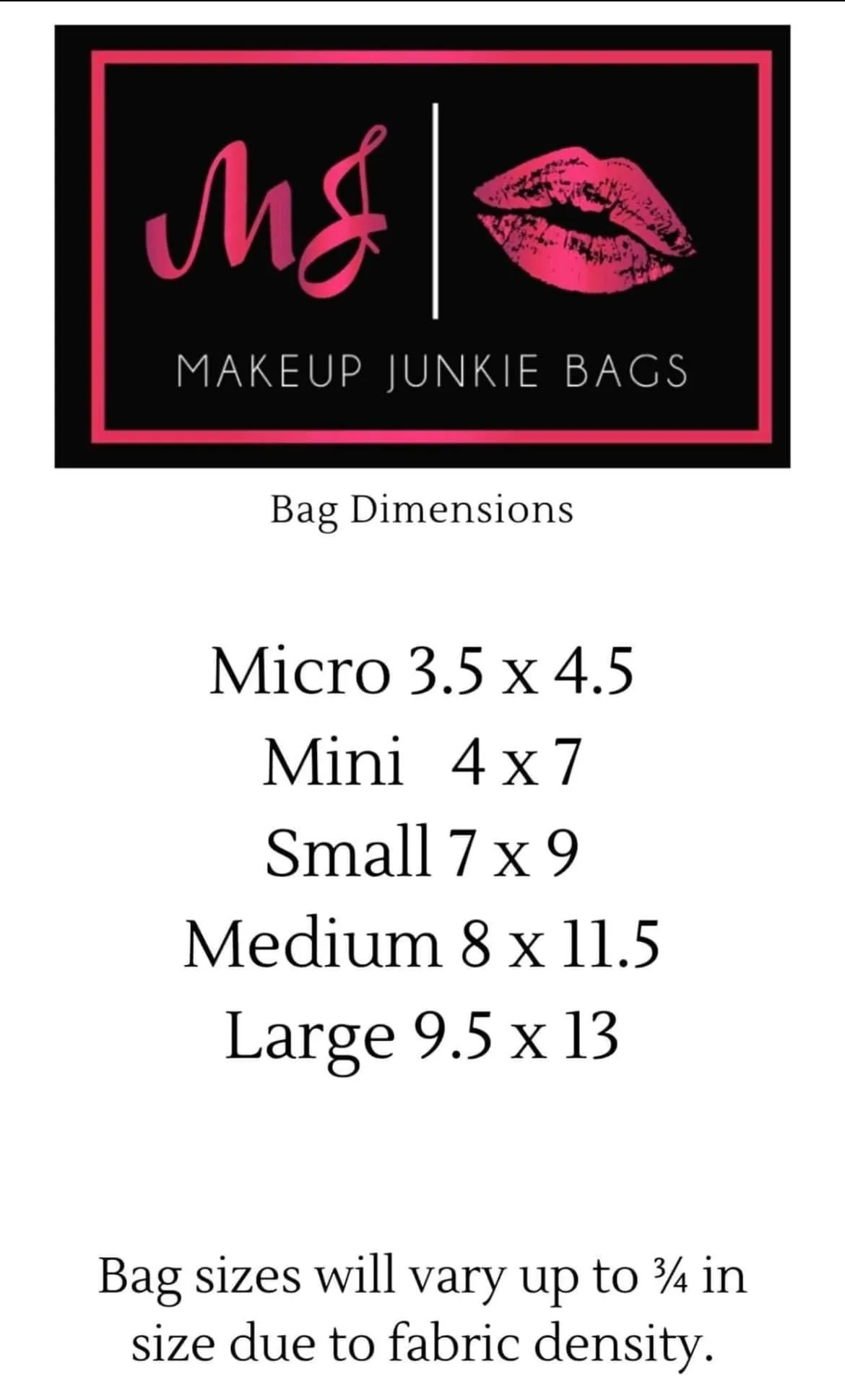 Makeup Junkie Bag - Stary