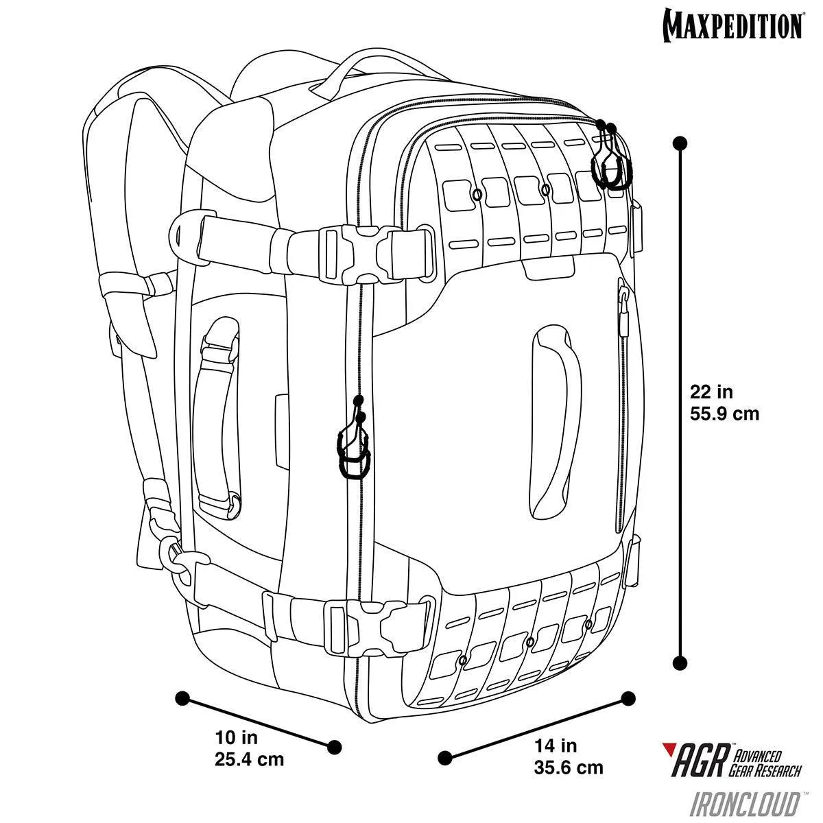 Maxpedition Ironcloud Travel Bag