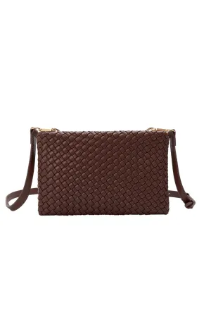 Melie Bianco - Daisy Crossbody Bag - Espresso