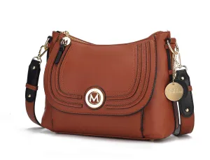 MKF Collection Maggie vegan leather Crossbody Shoulder bag by Mia K