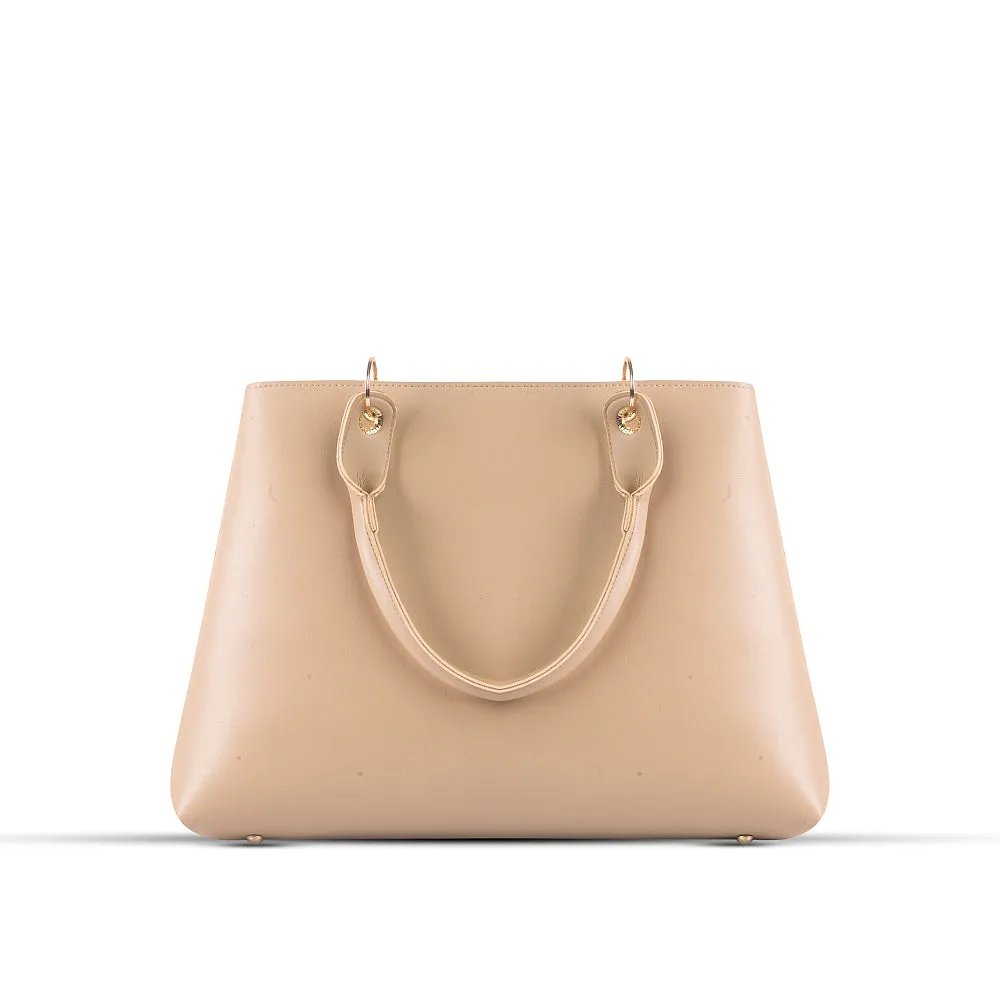 Modest Beige Handbag