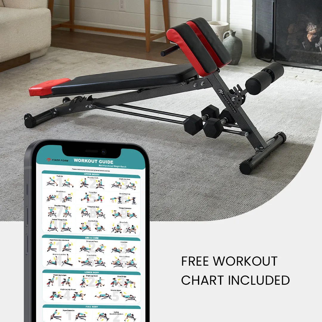 Multi-Functional Adjustable Weight Bench