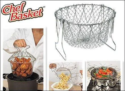 Multi-Functional Folding Chef Basket