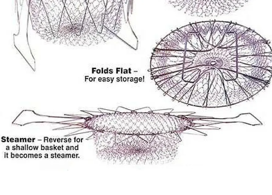 Multi-Functional Folding Chef Basket