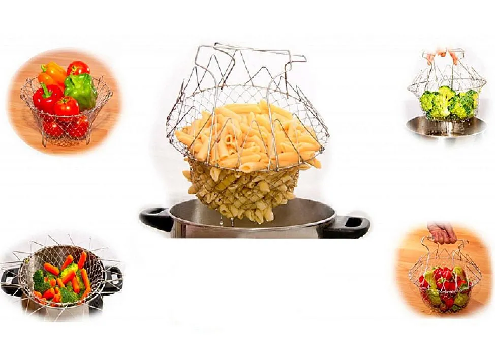 Multi-Functional Folding Chef Basket