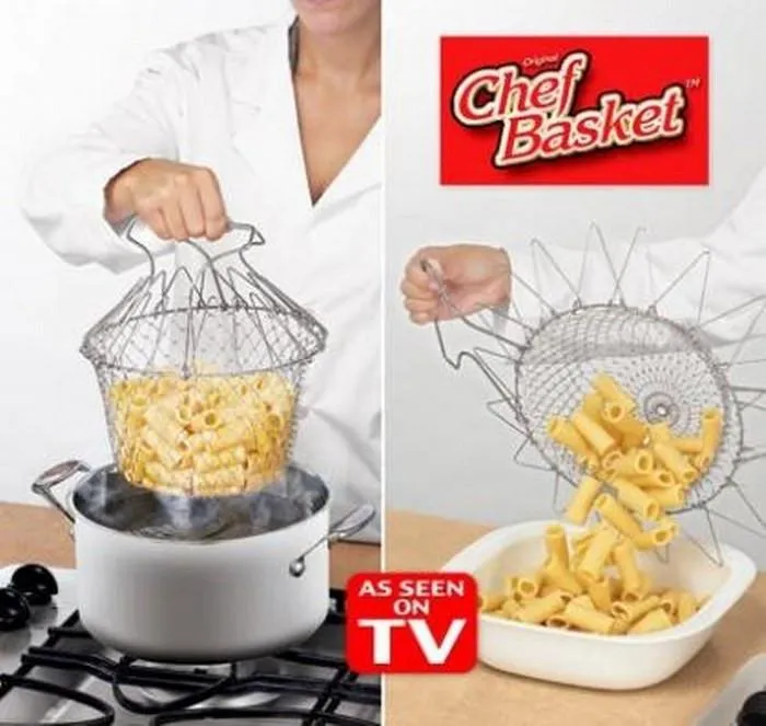 Multi-Functional Folding Chef Basket