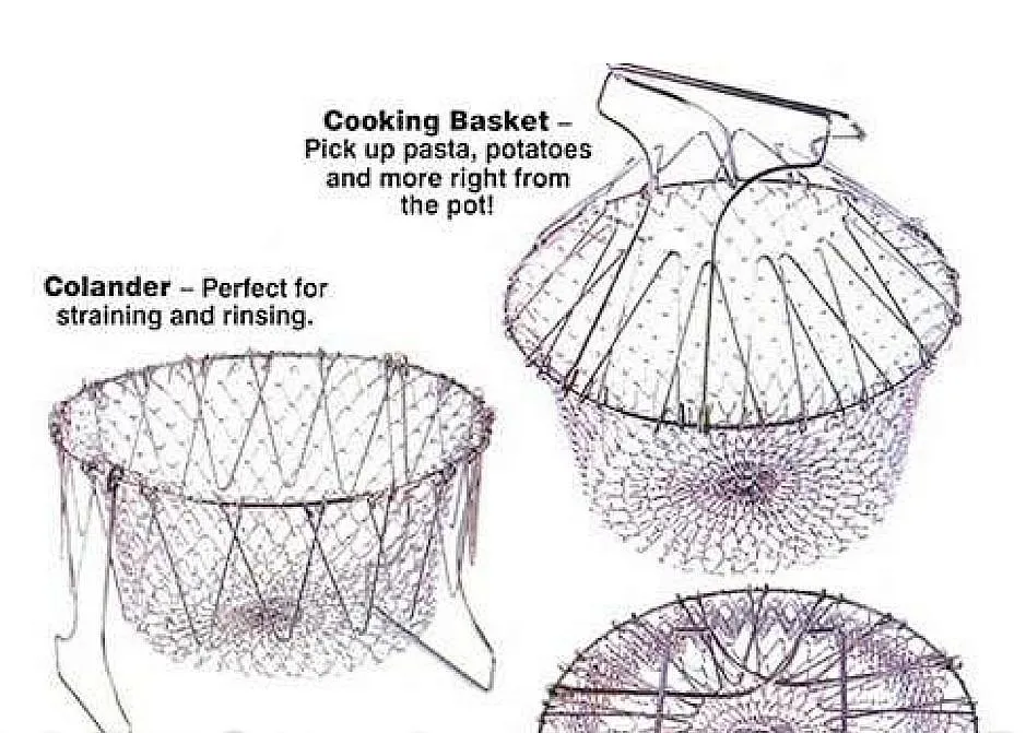 Multi-Functional Folding Chef Basket