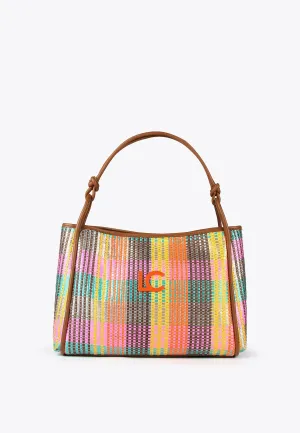 Multicoloured tote bag