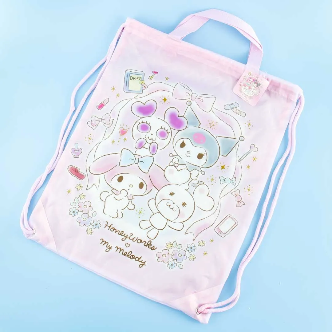 My Melody & HoneyWorks Multi-Strap Bag