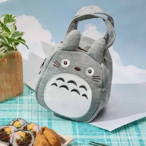 My Neighbor Totoro Die Cut Lunch Bag- Gray