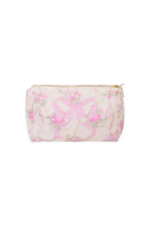 Octavia Floral Print Cosmetic Bag