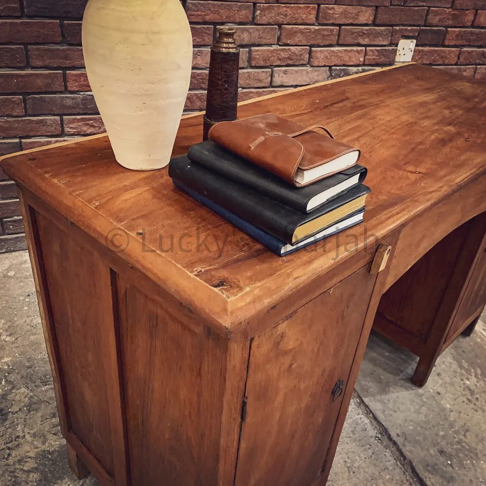 Original Vintage Teak Collectors Desk