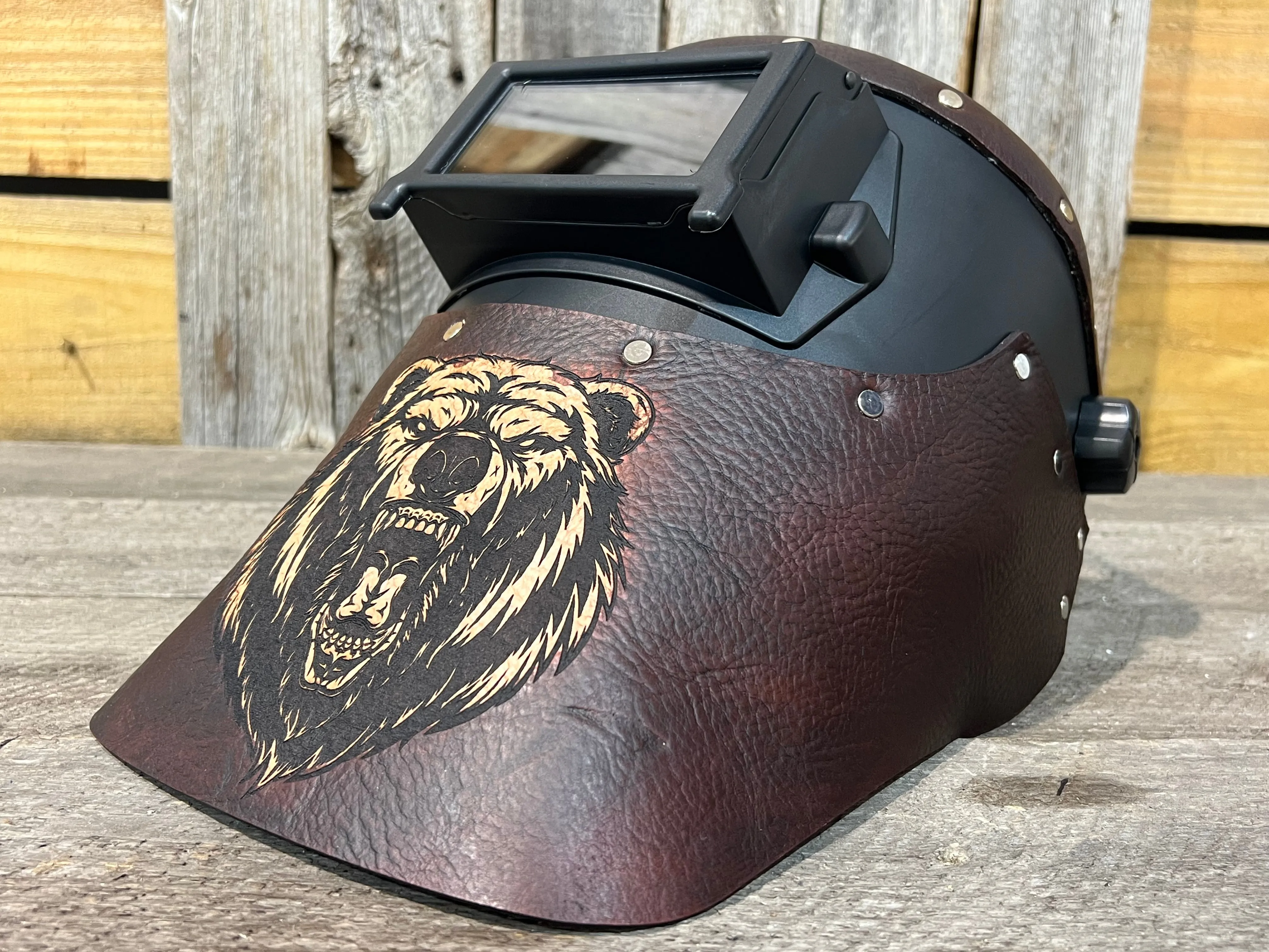 Outlaw Leather - Welding Hood - Wild Life Hoods