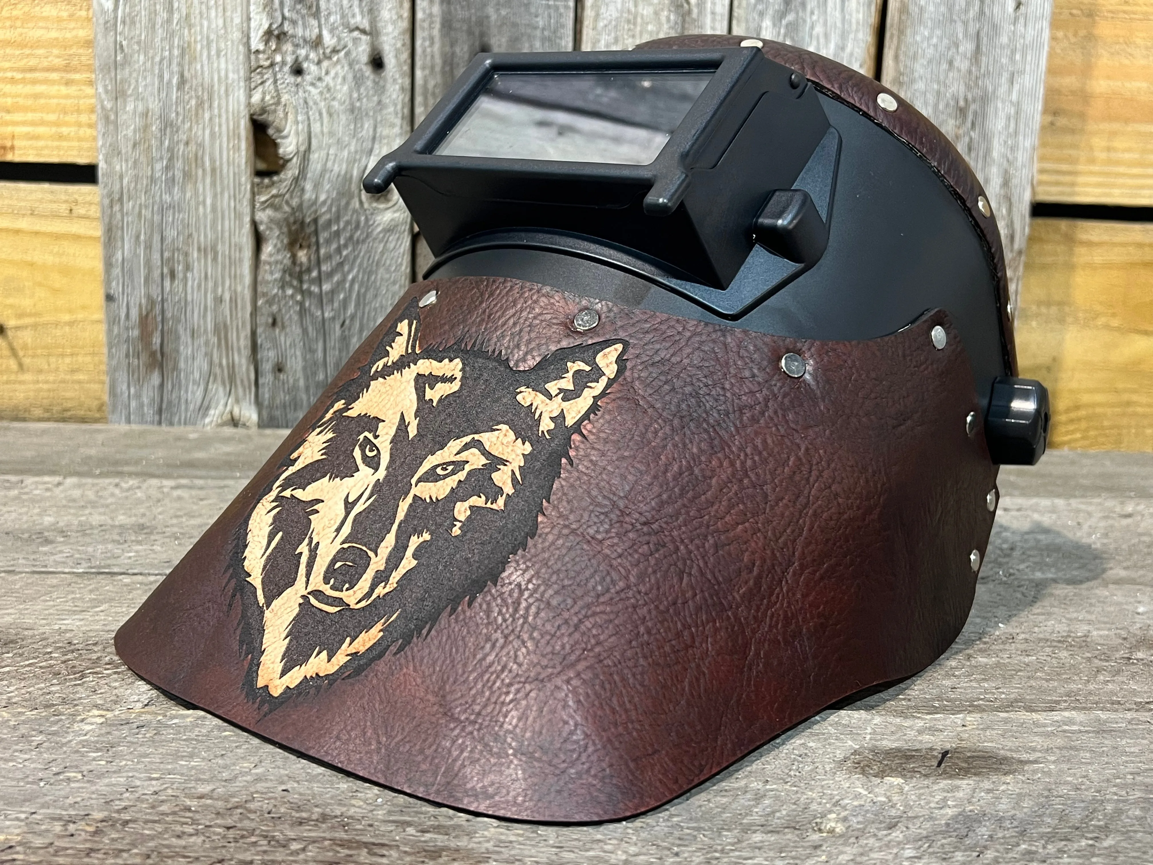 Outlaw Leather - Welding Hood - Wild Life Hoods