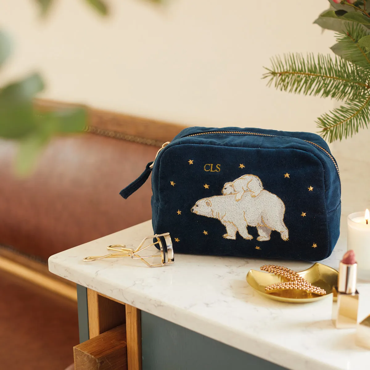 Polar Bear Makeup Bag