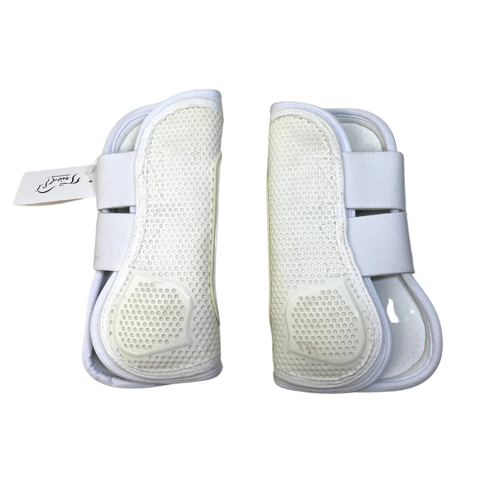 Professional's Choice Pro Performance Open Front Boots in White - Full