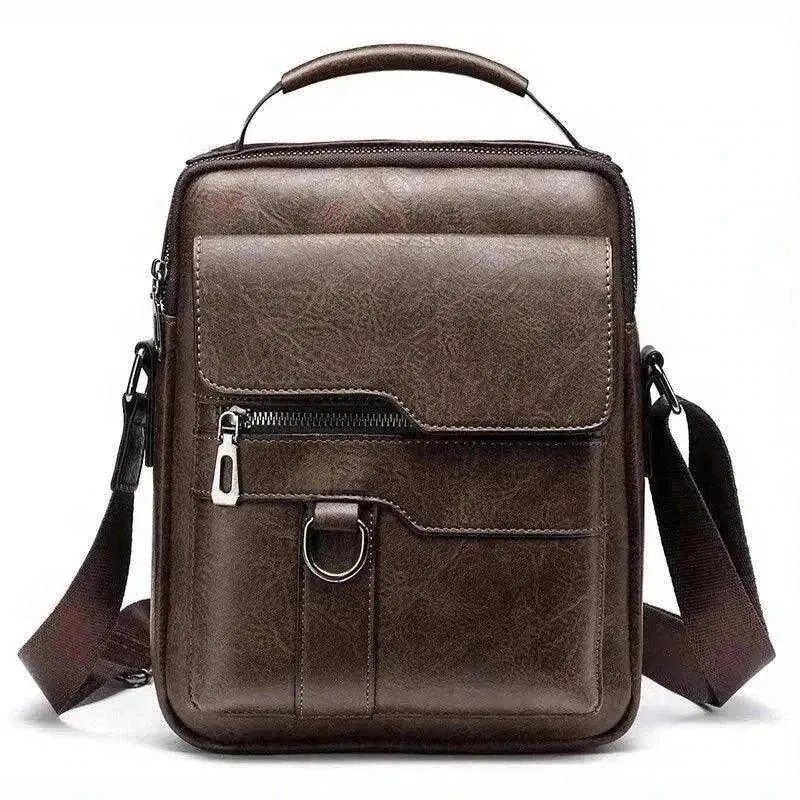 PU Leather | Brand Men’s Shoulder Bag - MSB001