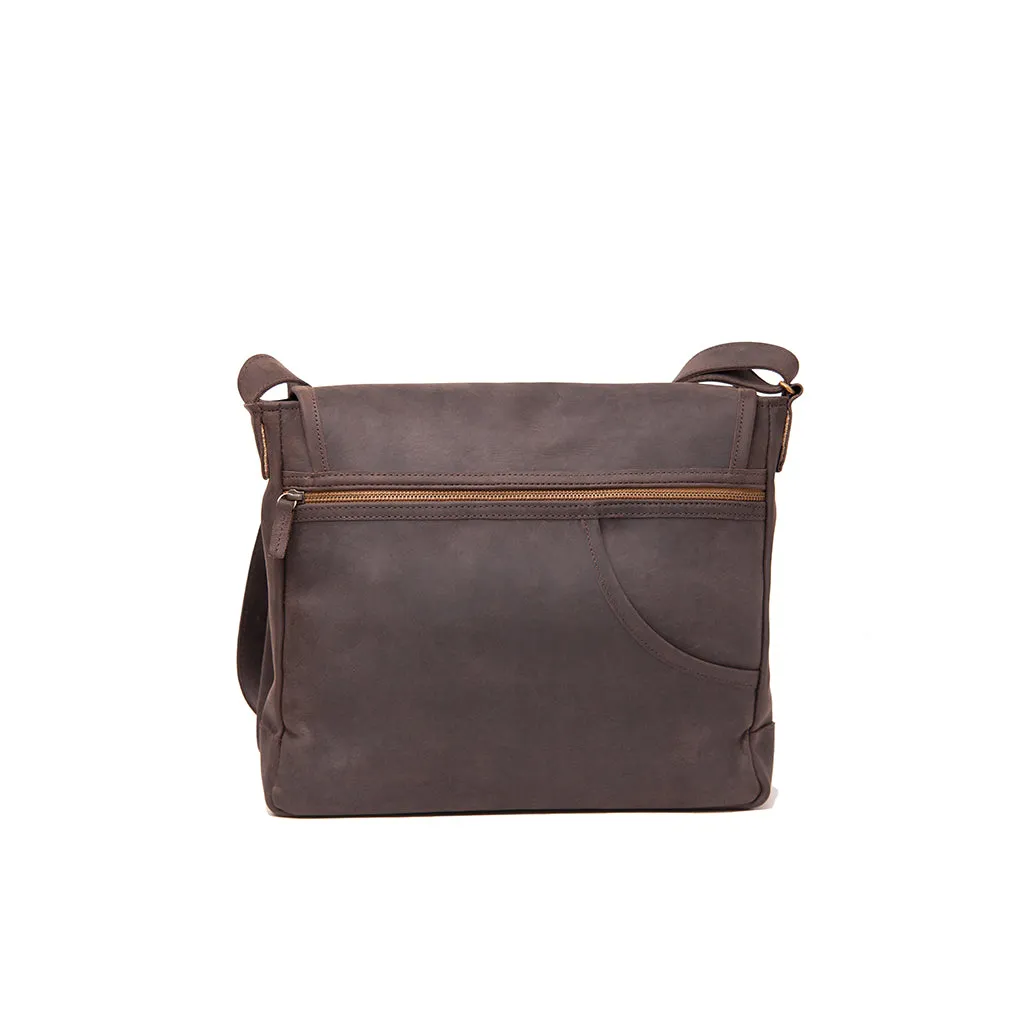 Pull-up Leather Jeremiah Messenger