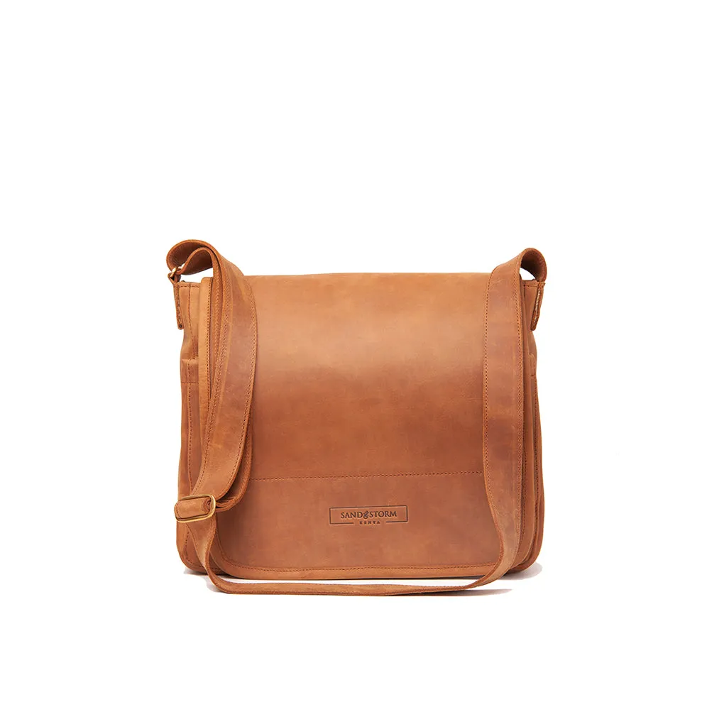 Pull-up Leather Jeremiah Messenger