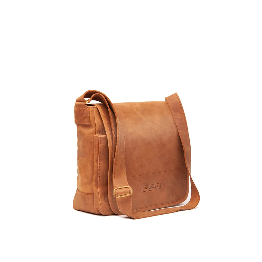 Pull-up Leather Jeremiah Messenger