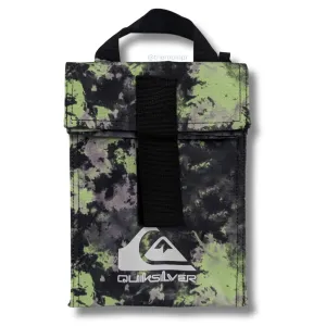 Quiksilver "Lunch Bud" Insulated Lunch Bag - Green Tie Dye