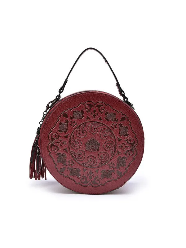 Retro Round Handbag