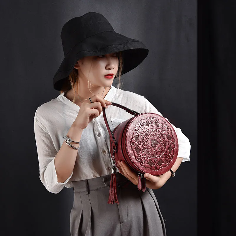 Retro Round Handbag