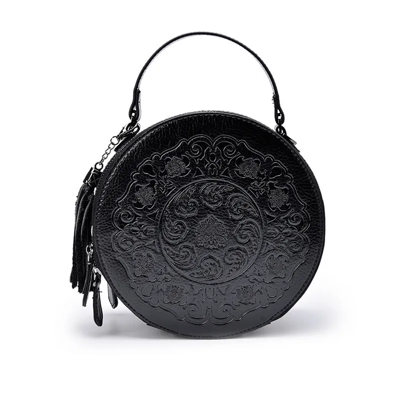 Retro Round Handbag