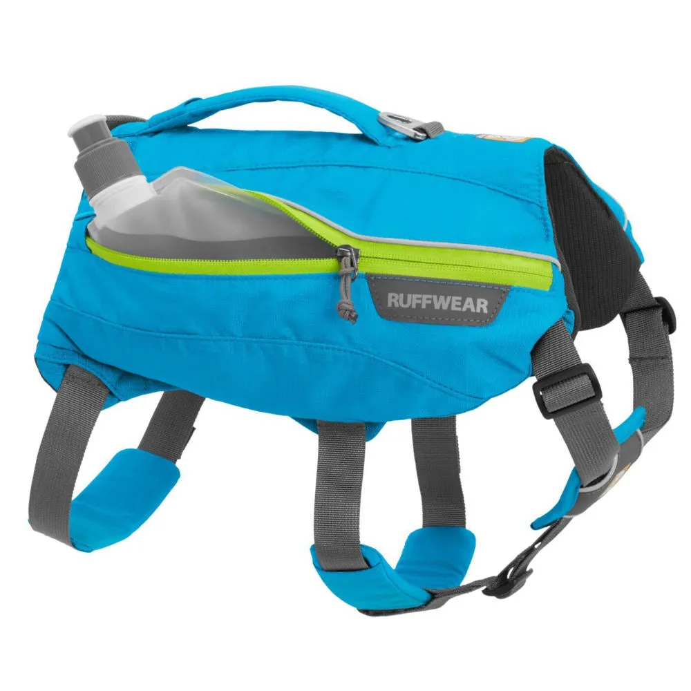 Ruffwear Singletrak Hydration Day Pack Handled Dog Harness (Red Currant)