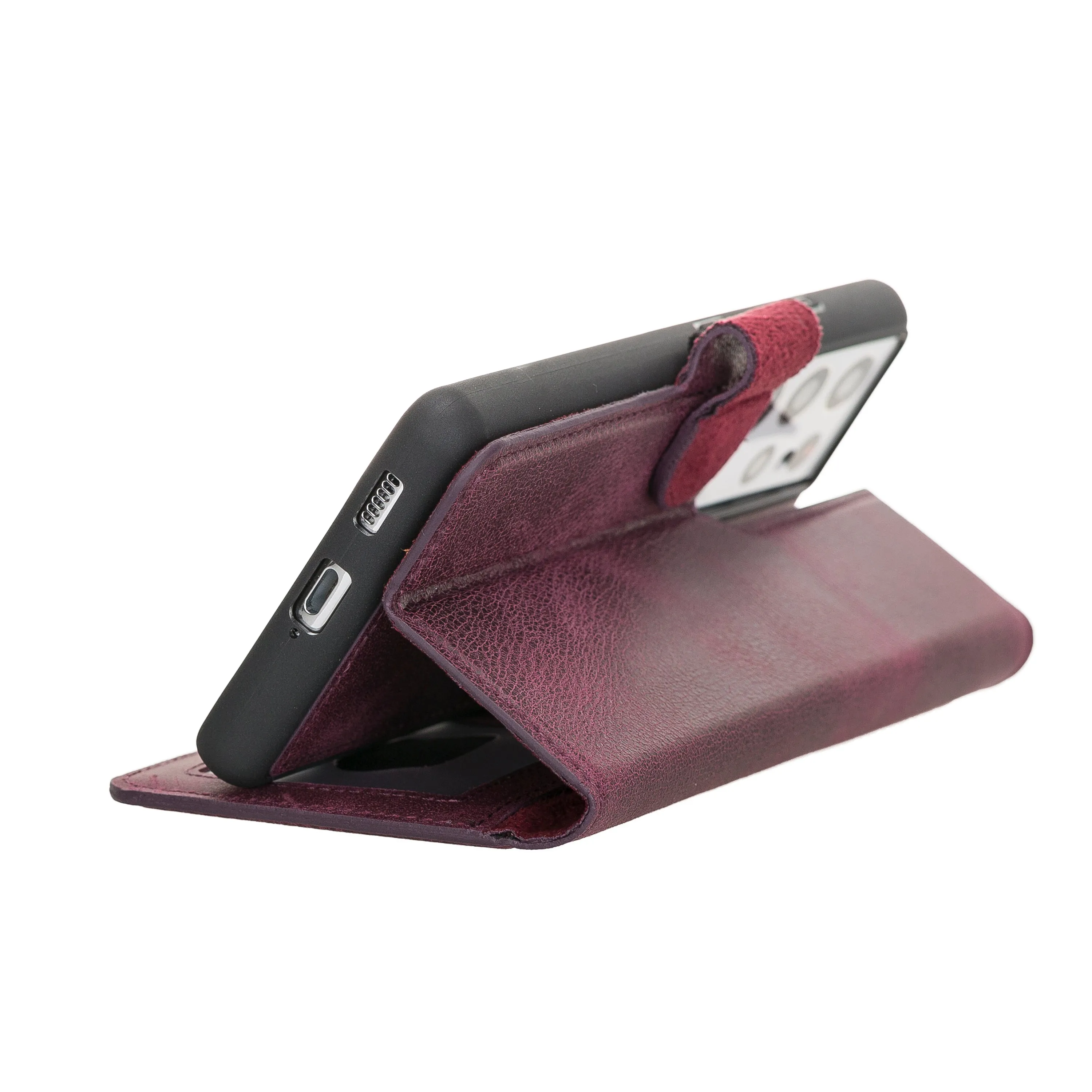 Samsung Galaxy S21 Ultra Magnetic Detachable Leather Wallet Case