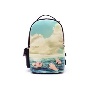 Seletti Toiletpaper Travel Rucksack Seagirl